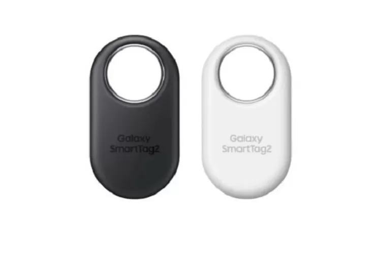 Ilustrasi Samsung Galaxy SmartTag untuk pelacakan koper di bandara. (HukamaNews.com / Samsung)