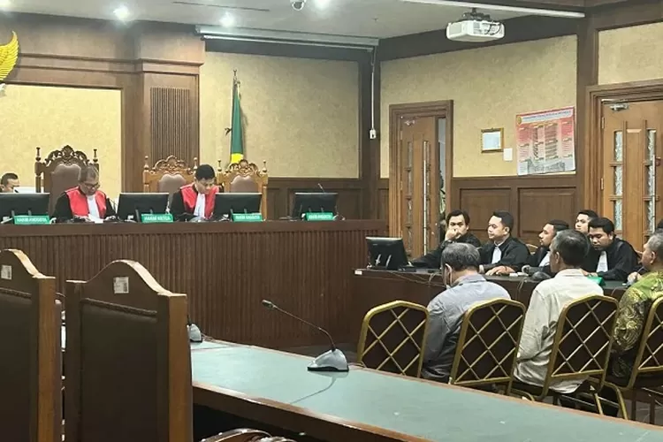 Tiga hakim divonis 11 tahun penjara dalam kasus suap ekspor CPO di Tipikor Jakarta. (HukamaNews.com / Antara)