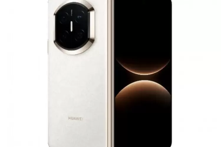 Huawei Mate X7 smartphone lipat premium dengan layar besar dan kamera canggih. (HukamaNews.com / Huawei)