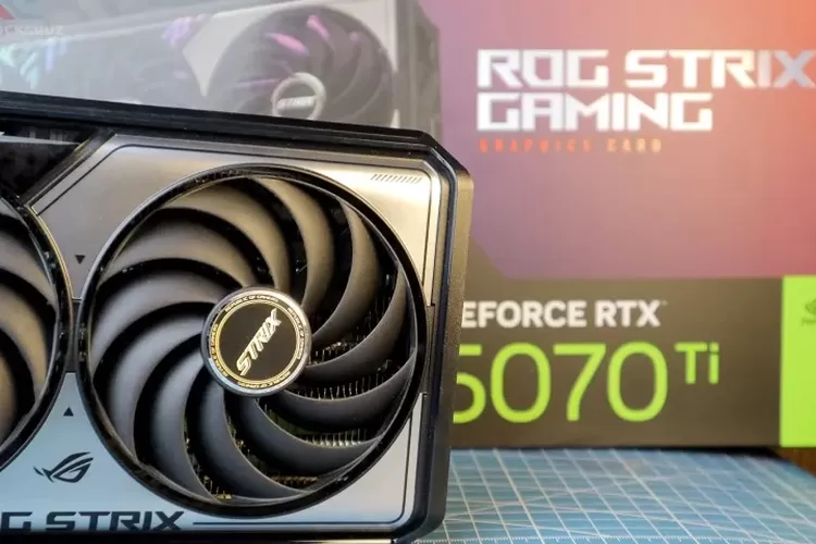 Kartu grafis Nvidia GeForce RTX 50 dengan isu pengurangan produksi tahun 2026. (HukamaNews.com / Nvidia)