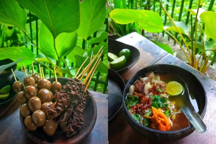 Dekat Candi Sambisari Ada Soto Bathok Mbah Katro Spot Kuliner