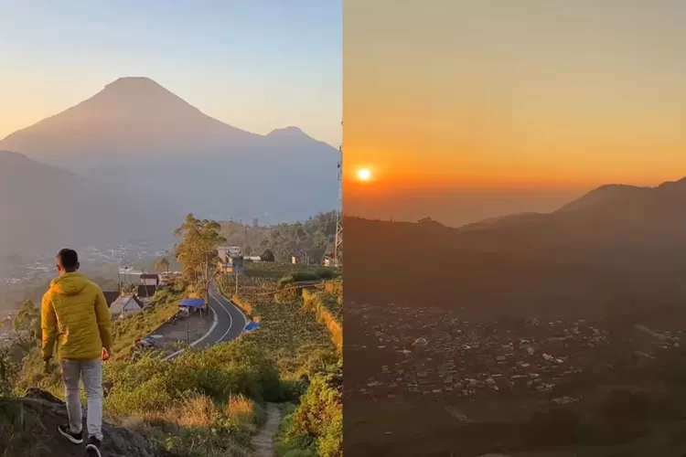 Ilustrasi Kawah dieng (Instagram/kangdolanwsb)