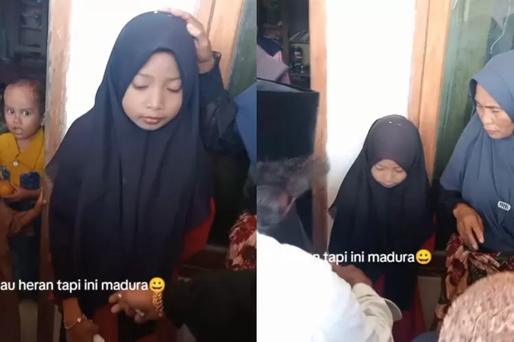 VIRAL Gadis Berusia 12 Tahun Dilamar Duda 27 Tahun Anak 1 di Madura,  Netizen : Mau Heran Tapi... - Kelumajang