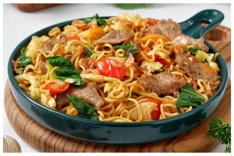 Resep Unik Dan Enak Yang Wajib Dicoba Di Rumah: Mie Goreng Daging Sapi ...