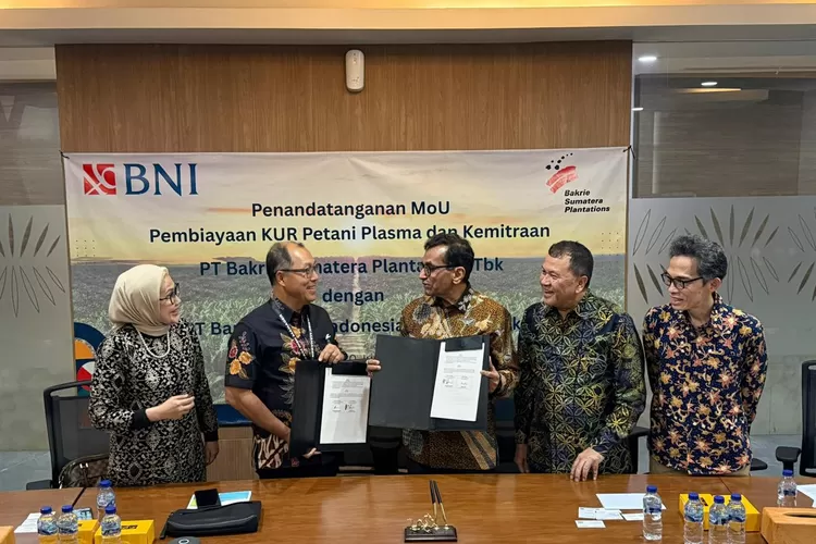 Perkuat Sektor Sawit Rakyat BNI Gandeng BSP Salurkan KUR