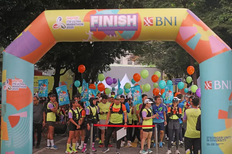 Wondr ITB Ultra Marathon 180 KM, Kolaborasi BNI-ITB untuk Generasi Sehat dan Tangguh