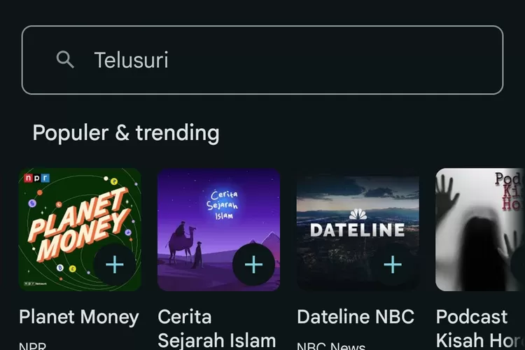 Google Podcast (SS Google Podcast / Kalimantansatu.com)