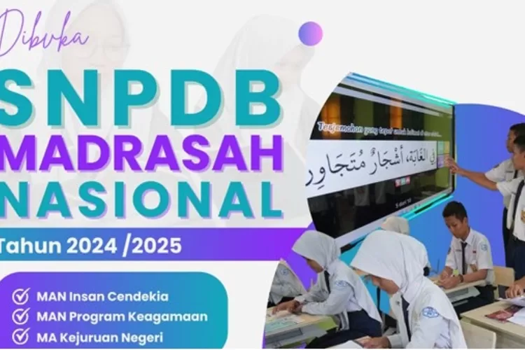 Pengumuman SNPDB Madrasah Nasional 2024/2025 (Kalimantansatu.com/Kemenag RI)