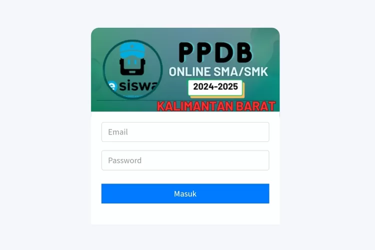 PPDB Kalbar 2024 Kapan Dibuka Di Link Ppdb.dikbud.kalbarprov.go.id ...