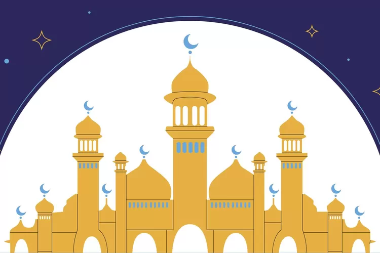 Ilustrasi Hari Raya Idulfitri.