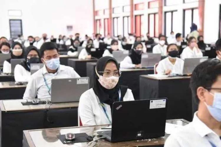 Ilustrasi Aturan Berpakaian Saat Tes SKD CPNS 2023 di Setjen DPR RI (X/Literasi Online)