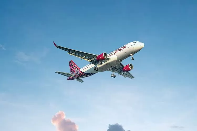 Ilustrasi penerbangan  (Instagram/@batikair)