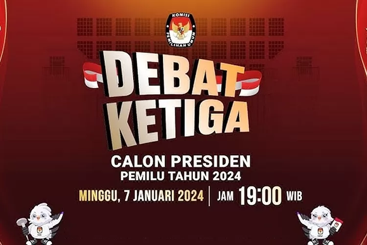 Link Live Streaming Debat Ketiga Capres Pilpres Malam Ini Pukul Wib Jangan Sampai