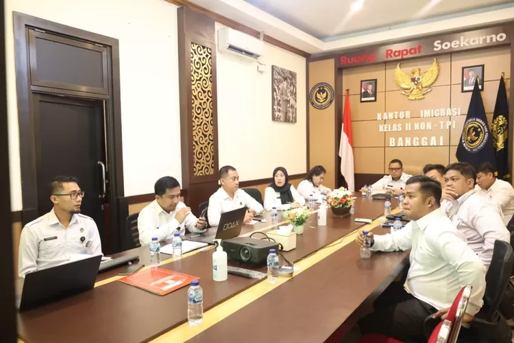 Imigrasi banggai ikuti  standardisasi inovasi (IST)