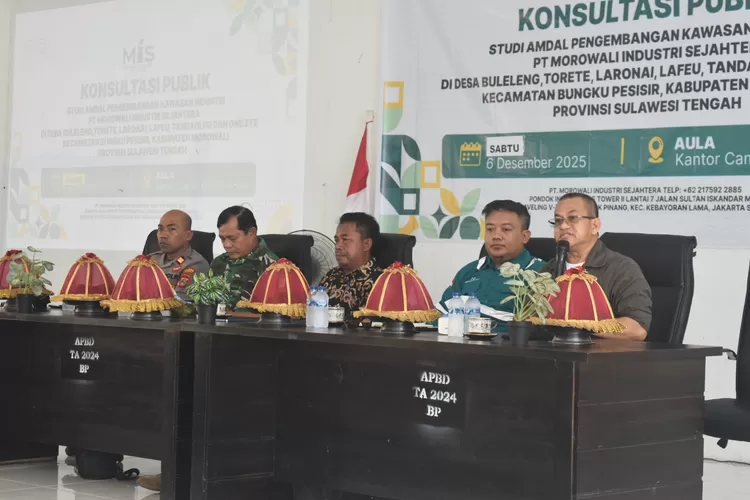 PT Mis gelar konsultasi publik rencana pengembangan kawasan industri di Kecamatan Bungku Pesisir (One-Metrosulteng)