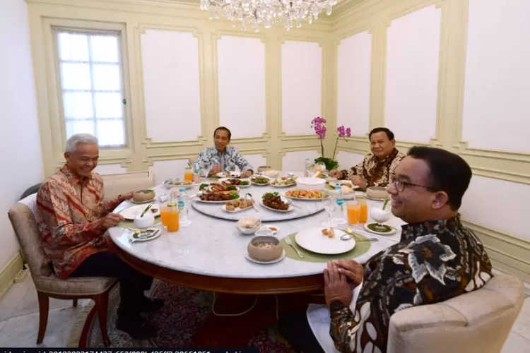 Ini Pesan Jokowi Saat Makan Siang Bersama Capres Prabowo, Ganjar, Dan ...