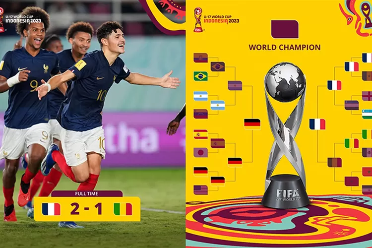 Jadwal Final Piala Dunia U17, Jerman vs Prancis ((Kolase dari Instagram.com/@fifaworldcup))