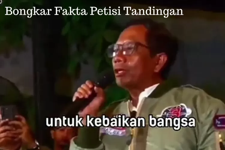 Dibalik Penyiapan Petisi Tandingan Pro Jokowi, Mahfud MD: Jangan Kotori ...