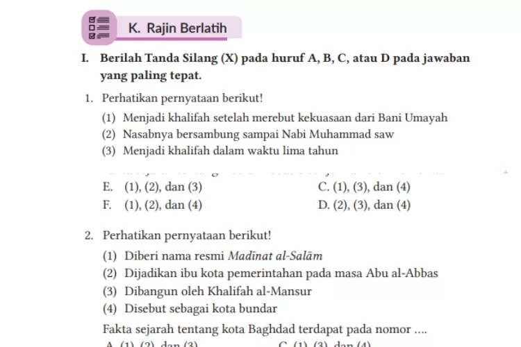 Kunci Jawaban Pai Kelas Halaman Kurikulum Merdeka K Rajin