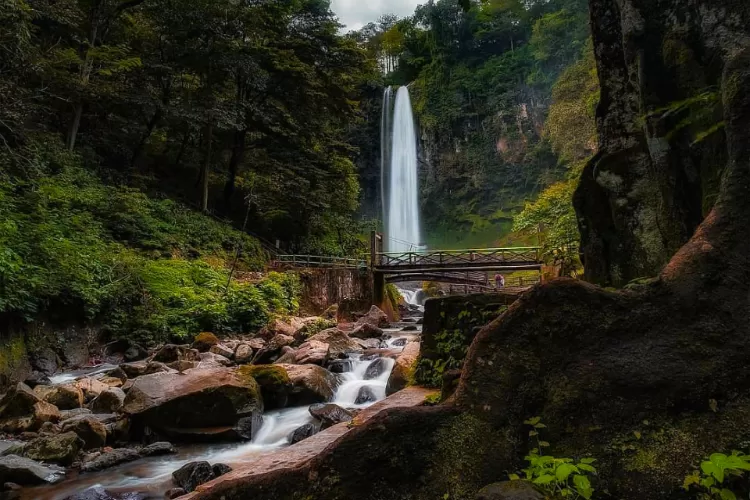 Menikmati Indahnya Air Terjun Grojogan Sewu Pesona Tempat Wisata Di