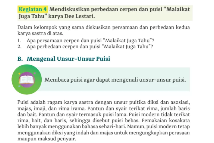 Kunci Jawaban Bahasa Indonesia Kelas 11 Halaman 104 Kurikulum Merdeka ...