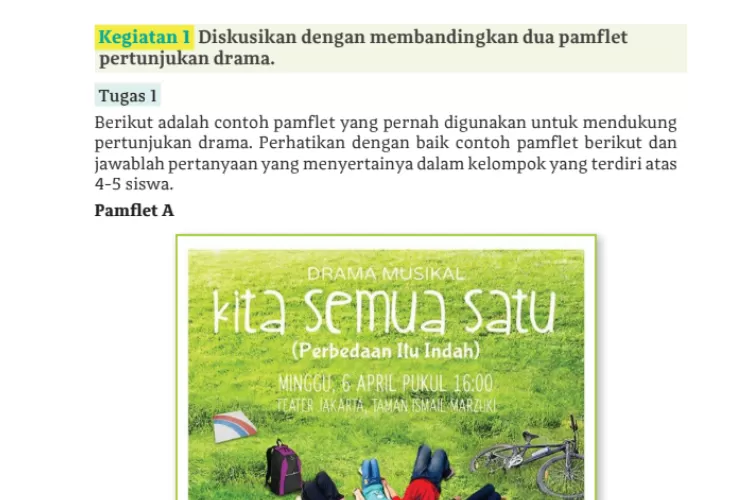 Kunci Jawaban Bahasa Indonesia Kelas 11 Halaman 153 Kurikulum Merdeka