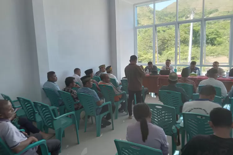 Tokoh masyarakat Golo Mori dan Pemkab Mabar sepakat pergantian nama Puskesmas. (Foto: KLIKLABUANBAJO.ID)