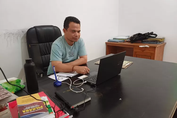 Koordinator Divisi Hukum, Pencegahan, Partisipasi Masyarakat dan Humas Bawaslu Kabupaten Mabar, Muhamad Hamka.