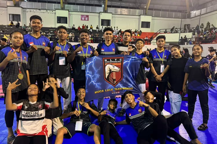 Taekwondo Manggarai Barat, NTT, raih 4 emas di Kejuaraan KBPP Polri Jatim Cup 2.