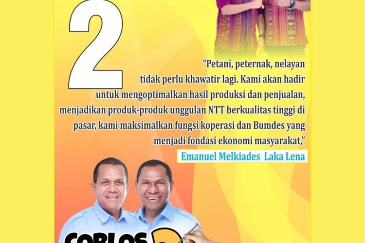 Emanuel Melkiades Laka Lena, sosok bersahaja yang membawa program untuk kemajuan NTT. (KLIKLABUANBAJO.ID)