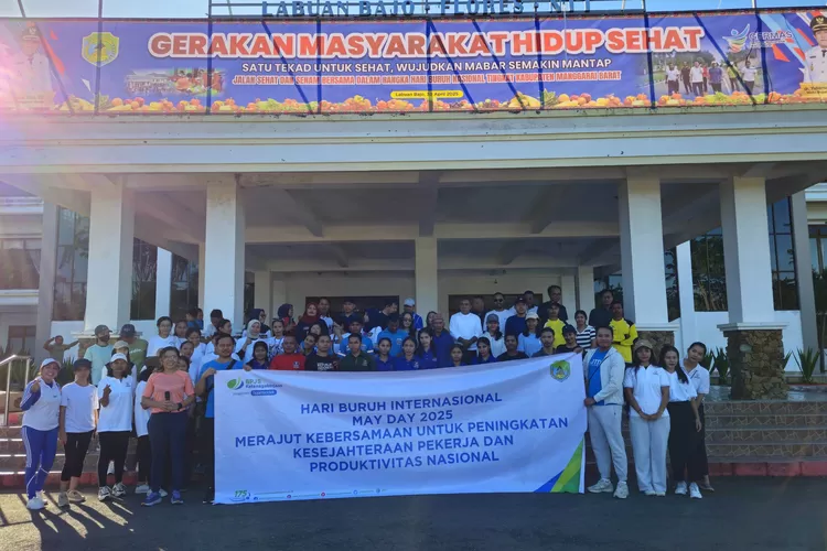 Dalam rangka memperingati Hari Buruh, Pemkab Mabar menggelar pemeriksaan kesehatan gratis untuk pekerja industri.