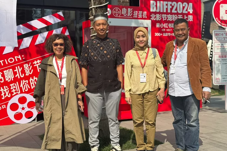 Eksekutif Produser Film LAFRAN, M. Arief Rosyid Hasan menghadiri 14th Beijing International Film Festival (BJIFF), sebuah festival tahunan yang mengumpulkan para sineas dari berbagai negara di dunia. (JPP)