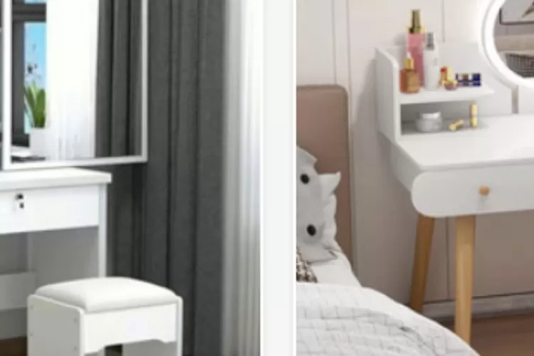Intip desain meja rias minimalis terpopuler. (Foto/Shopee.)