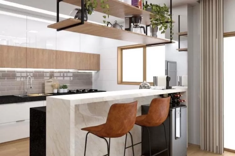 Makan Santai dan Elegan, 5 Desain Mini Bar Minimalis Terbaik dengan Tampilan Aesthetic yang bisa Ditiru.