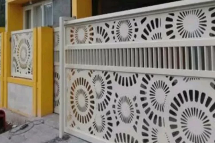 Model motif pagar minimalis terpopuler. (Foto/Instagram.)