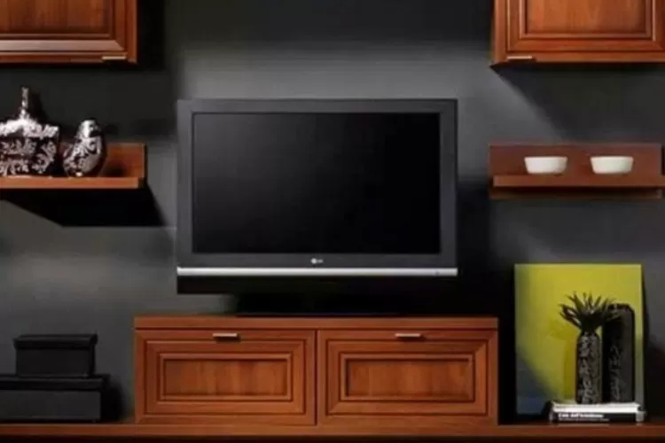 7 Tips Desain Meja Tv Minimalis Bahan Kayu Jati, Ruang Anda Lebih ...