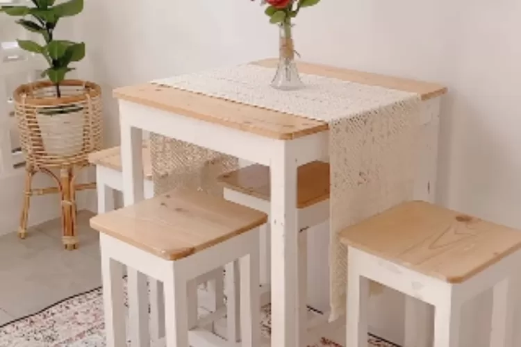 7 Tips Inspirasi Meja Makan Minimalis 4 Kursi. (Foto/Instagram.)