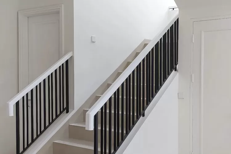 Potrait inovasi railing tangga minimalis. (Instagram)