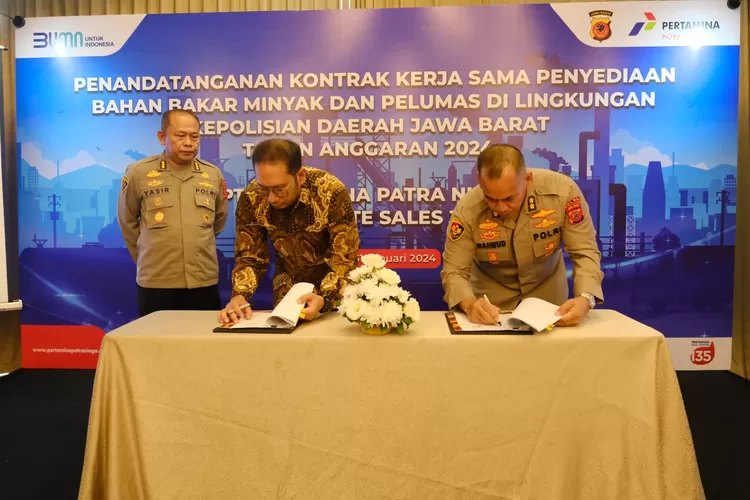 Pertamina Patra Niaga Regional Jawa Bagian Barat Bekerjasama dengan Polda Jabar