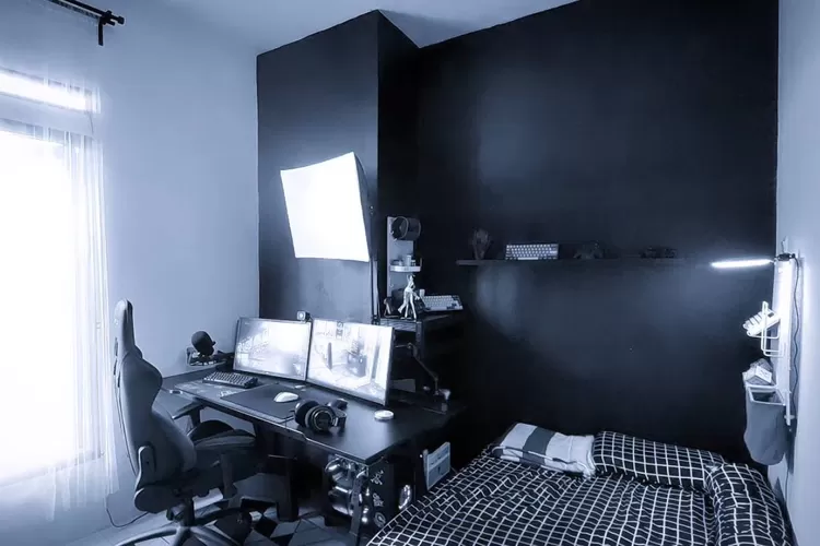 5 Tips Desain Interior Kamar Tidur Minimalis Terbaru. (Foto/Facebook/Berbagi Setup Indonesia.)