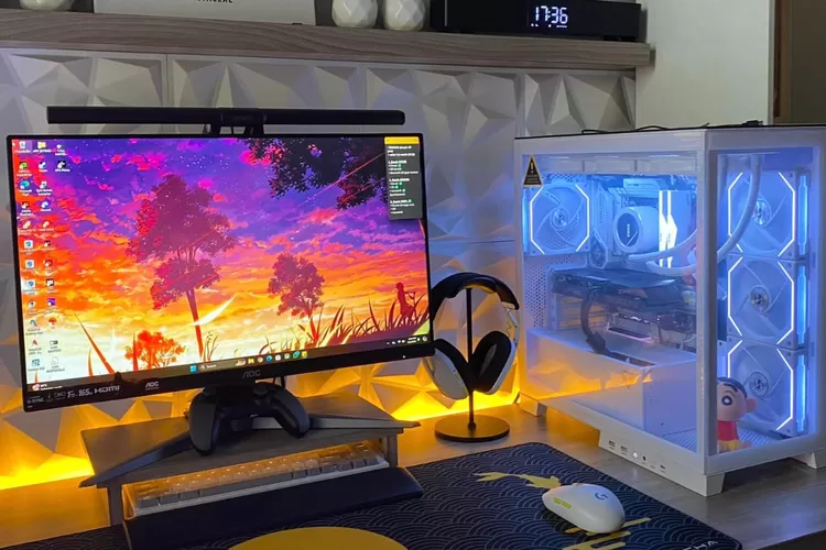 7 Tips Membuat Setup Komputer Gaming Minimalis. (Foto/Facebook/Berbagi Setup Indonesia.)