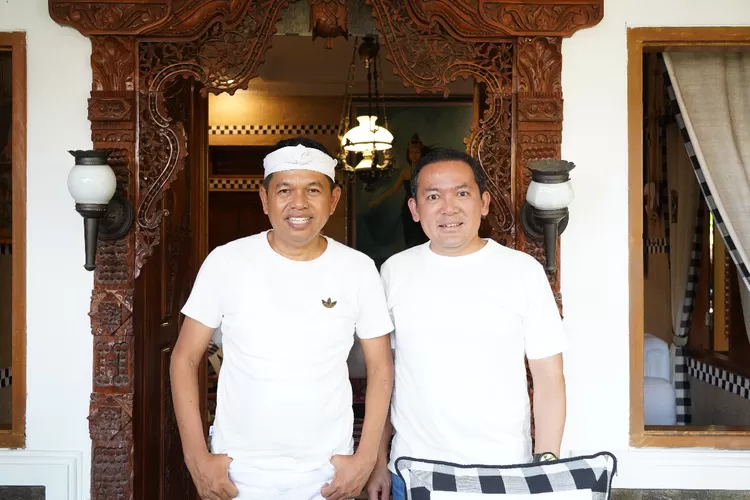 Dedi Mulyadi dan Dokter Rayendra. (Foto/Istimewa.)