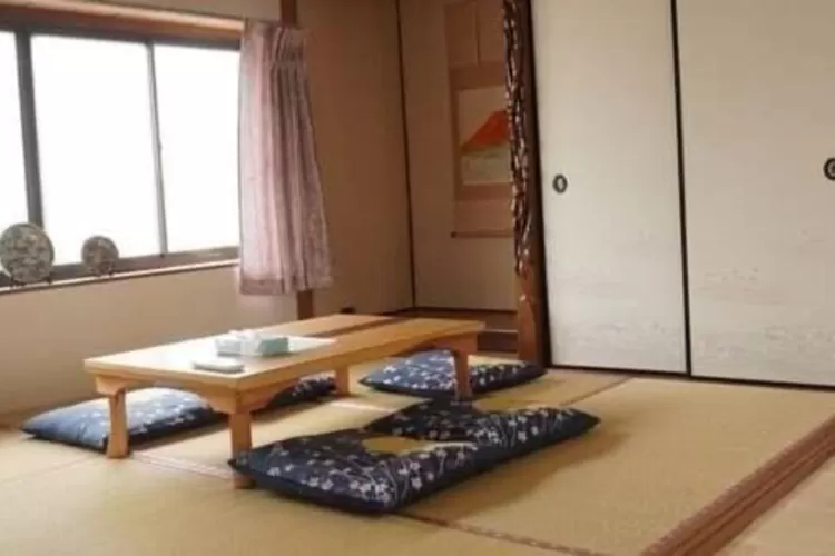 Dekorasi ruang tamu tema Jepang. Foto/Instagram (Foto/Instagram)