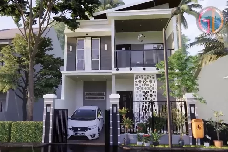 Konsep Desain Rumah 2 Lantai