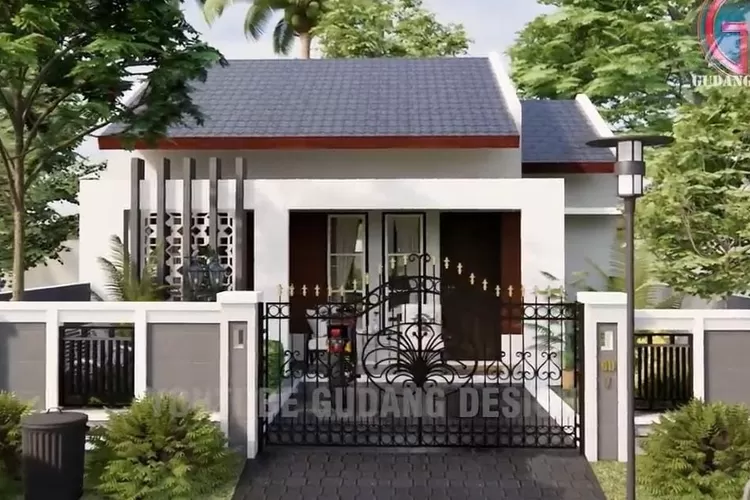 Desain Rumah Mungil 1 Lantai