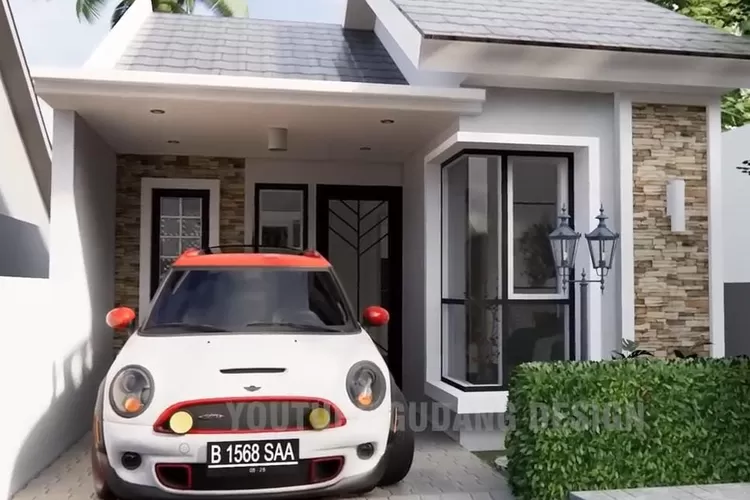 Desain Rumah Unik 1 Lantai