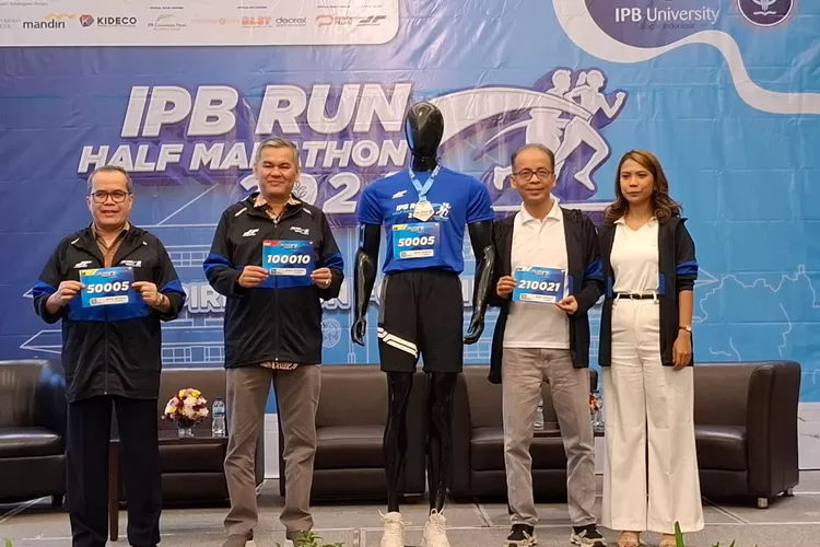 Sebanyak 3500 pelari dipastikan akan ikut serta pada IPB RUN HALF MARATHON 2024 yang akan digelar pada Minggu 