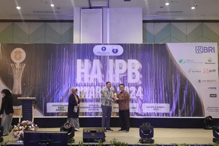 HA IPB AWARDS 2024, Apresiasi kepada Alumni Terpilih. Foto/Instagram (Foto/Instagram)