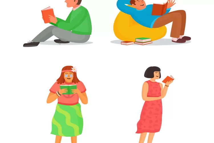 Ilustrasi - Membaca buku (Foto/Freepik)