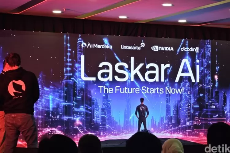 Wamen Ekraf Dorong Persiapan &ldquo;Laskar AI&rdquo; untuk Masa Depan Teknologi Nasional (foto acara wamen laskar ai/detik.com)